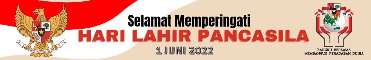 Selamat Hari Pancasila Tahun 2022